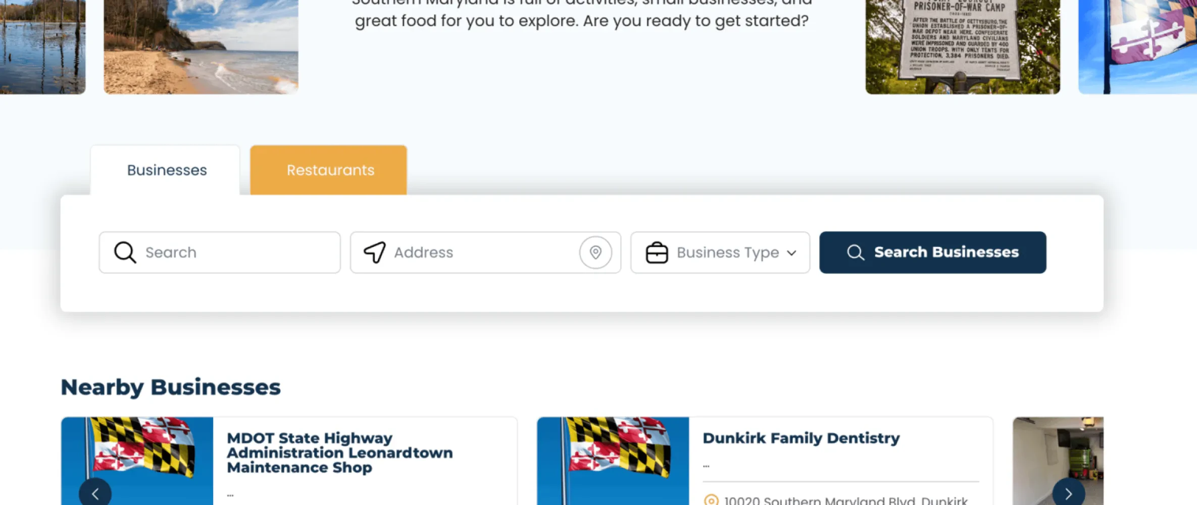 Tabbed Search Form